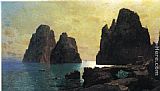 The Faraglioni Rocks by William Stanley Haseltine